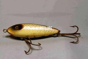 VINTAGE WOODEN LURE HEDDON PE（A082-J2P　）USA MADE #OLDLURE #ARTLURE_VINTAGE ＃ヴィンテージルアー