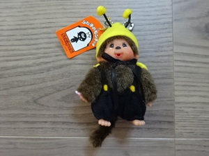 セキグチ ふた子のモンチッチ モンチッチ キーチェーン てんとう虫 イエロー MONCHHICHI Sekiguchi Key Chain Ladybug