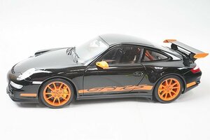 AUTOart オートアート 1/12 Porsche ポルシェ 911 (997) GT3 RS ブラック/オレンジストライプ 12116