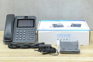 C1511■現状品■Android搭載　IPテレビ電話機■GRANDSTREAM GXV3240■ビジネスフォン■初期化済・カメラ動作確認済・ツーツー音確認済