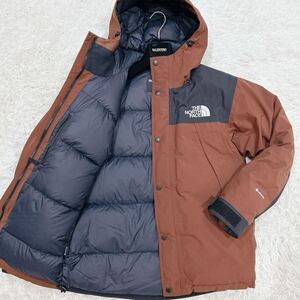 未使用級 THE NORTH FACE ノースフェイス マウンテン ダウンジャケット MOUNTAIN DOWN JACKET ND92237 L GORE-TEX ゴアテックス 防寒 防風