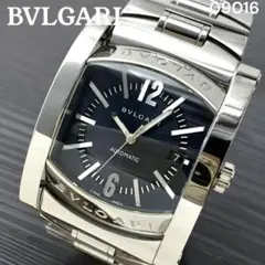 正規品 BVLGARI/ブルガリ アショーマ ブラック AT メンズ腕時計 黒