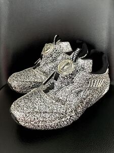 超希少☆TRAPSTAR×PUMA☆DISC BLAZE WHITE NOISEトラップスター × プーマ ディスク ブレイズ ホワイト ノイズ(361508-01)