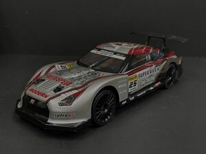 2.4GHz 1/14 ドリフトラジコン ＧＴＲ タイプ 銀【塗装済み完成品フルセット】☆最高時速30ｋｍ/ｈ☆