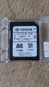 トヨタ純正ナビ SDカード NSZT−W61G / NSCT−W61 2019年度 秋版 