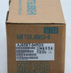 ★Ｔ番号領収書★新品 【 送料無料 】 MITSUBISHI 三菱電機 AJ65BT-64RD3 温度入力ユニット ◆ 【６ヶ月保証】