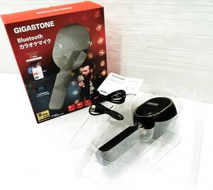 【中古品】カラオケマイク　歌声変換　GIGASTONE　Bluetooth接続5.0　KMH-9550　MicroSDカード対応