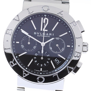 ブルガリ BVLGARI BB42SSCH ブルガリブルガリ クロノグラフ 自動巻き メンズ _819536