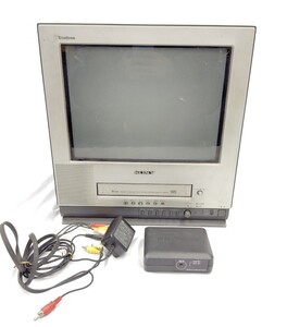 R-01908 SONY Trinitron KV-14MVF1 ソニー トリニトロン ブラウン管テレビ テレビデオ チューナー セット売り 通電確認済 015