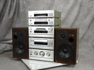 ☆ ONKYO T-422M / C-722MLTD / MD-122M / K-522THM / A-922MLTD / D-202AIILTD システムコンポ 箱付き ☆ジャンク☆