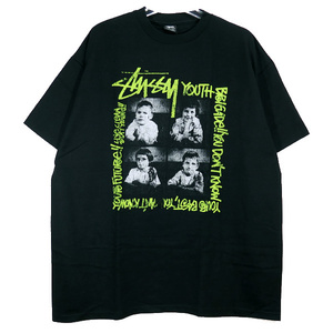 STUSSY ステューシー ZOZO LTD. EDT. YOUTH BRIGADE TEE ゾゾチャプト リミテッド エディション Tシャツ ショートスリーブ ブラック