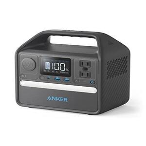 ● Anker 521 Portable Power Station (PowerHouse 256Wh) (ポータブル電源 大容量 256Wh)【リン酸鉄リチウムイオン電池 /