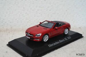 ノレブ メルセデス ベンツ SL500 1/43 ミニカー 赤