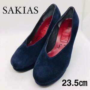 【美品】SAKIAS サキアス ピン ハイヒール 国産 36 1/2 コン