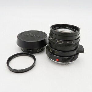 1円〜 Leica ライカ LEITZ SUMMICRON-M 1:2/50mm レンズ 動作未確認 y95-3396629【Y商品】