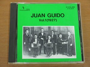 CD JUAN GUIDO Vol.1 (1927) CTA-204 中古品 CLUB TANGO ARGENTINO フアン・ギド