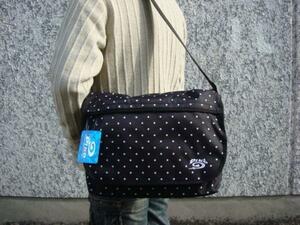 PK PIKO ピコ 水玉 ショルダーバッグ 軽量 黒 新品 メンズ レディース バッグ ブランド 鞄 かばん カバン