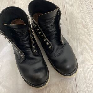 中古　 箱無　旧ロゴ　レッドウィング　アイリッシュセッター　ブラック　サイズ　US 8.5程度　 REDWING