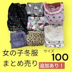 女の子冬服まとめ売り　100㎝