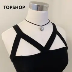 レア【TOPSHOP】トップショップ カットアウトセクシーボディコンドレス