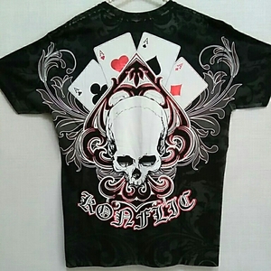 KONFLIC Aces of Death with Red 新品 #バイカー #ハーレーダビッドソン #タトゥー #ヒップホップ #アメ車 #UFC #MMA #Tattoo