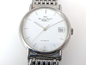 IWC SCHAFFHAUSEN シャフハウゼン ポートフィノ 自動巻き腕時計 3針デイト 可動品[03-5413