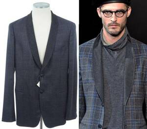 【JK572】ジョルジオアルマーニ黒ラベルのジャケット(56) 新品セール！