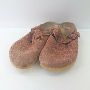 ◇ BIRKENSTOCK ビルケンシュトック 調節可能ストラップ フィット感 サンダル サイズ27.0 ブラウン メンズ E