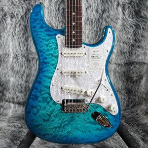 Fender 2024 Collection Made in Japan Hybrid II Stratocaster Quilt Aquamarine