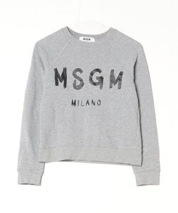 「MSGM」 スウェットカットソー X-SMALL グレー レディース