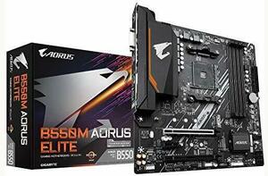 GIGABYTE B550M AORUS ELITE Socket AM4 Micro ATX DDR4-SDRAM Motherboard