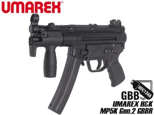 VF2J-LMP5K-BK02　Umarex H&K MP5K Gen.2 GBBR (JPver./HK Licensed)