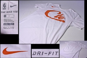 NIKE ナイキ ★ 白 オレンジマーク Tシャツ ★ Mサイズ ★ DRI-FIT ★ THE NIKE TEE ★