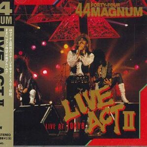 CD 44magnum Live Act II AMCM4120 MOON RECORDS /00110