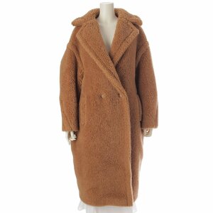 【マックスマーラ】Max mara テディベア シルク キャメルヘア アイコンコート アウター 701411800005 キャメル S【中古】213558