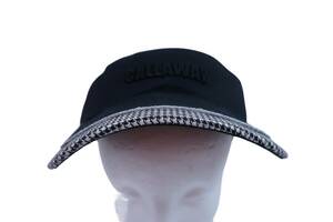 Callaway(キャロウェイ) サンバイザー 黒 レディース FR 241-0291817 ゴルフ用品 2406-0068 中古