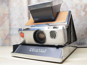 綺麗! ポラロイド Polaroid SX-70 コードネームアラジン 点検清掃・動作＆撮影確認済みです！