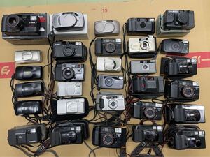 (13) 30台 Nikon Canon Autoboy Konica BIG mini OLYMPUS μ FUJI PENTAX コンパクトフィルムカメラ まとめ売り 現状品 ジャンク 