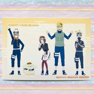 NARUTO★BORUTO/Sanrio/サンリオ/特典/ブロマイド/ミナト/オビト/カカシ/リン