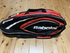 美品　ラケットバッグ　6本入　BabolaT バボラ　黒/赤