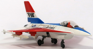 トミカ, GENERAL DYNAMICS F-16A, 1/100, 中古