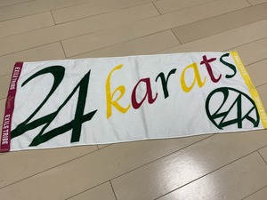 24karats タオル ホワイト×イエロー EXILE 3代目JSB GENERATIONS