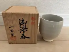 【未使用】美濃焼 山由窯  湯呑み　陶器　木箱