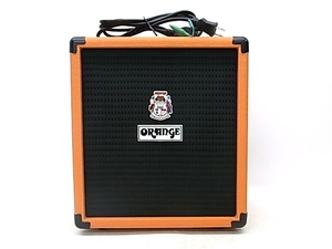 e12554　ORANGE CRUSH BASS 25 オレンジ ベースアンプ コンボアンプ 音出し確認済 電源コード付