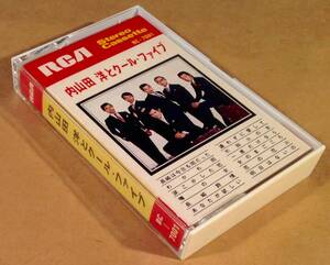 カセットテープ◆内山田 洋とクール・ファイブ／初期のベスト盤◆