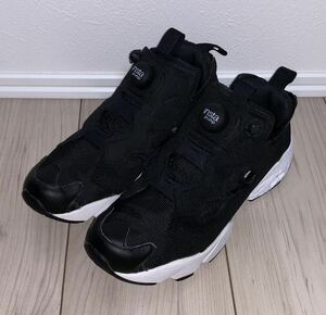 美品 REEBOK INSTA PUMP FURY OG US6 24cm 24.0cm V65750 リーボック インスタ ポンプフューリー ブラック ホワイト 黒 白 INSTAPUMP