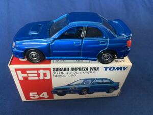 トミカ TOMY■54 スバル インプレッサ WRX