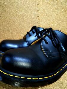 【Dr.MARTENS】ドクターマーチン 1925 スチールトゥ 3ホールシューズ UK5(24cm ) CORE 1925 STEEL TOE 3EYE SHOE オデコ靴【良品】