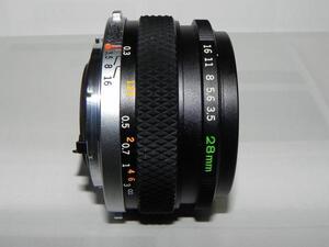 OLYMPUS OM-SYSTEM G.ZUIKO AUTO-W 28mm/f 3.5 レンズ(中古品)