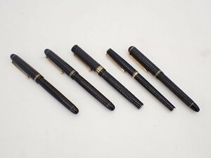 PILOT パイロット 万年筆 CUSTOM 67 14K585 2本/CUSTOM 72 14K585/CUSTOM 14K 585/ジャスタス初代 14K 585 5本セット ∽ 6E557-2